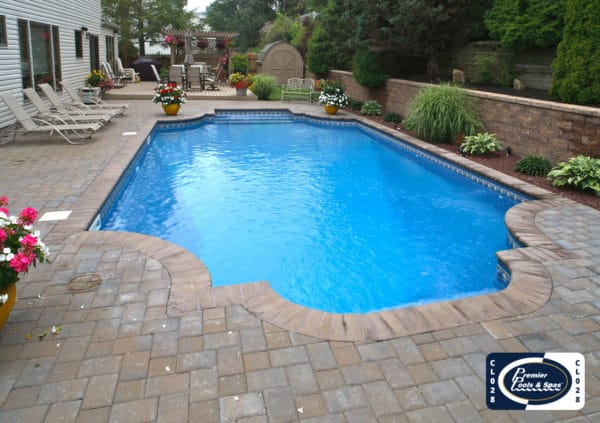 Pool Decking with Pavers